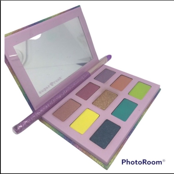 Tarte Sugar Rush Sunbeams & Daydreams Eye Set Palette & Brush Rainbow pride new - Picture 9 of 9